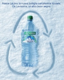 CAMPAGNA STAMPA DELLA LALITRO DI LEVISSIMA PER L'AMBIENTE